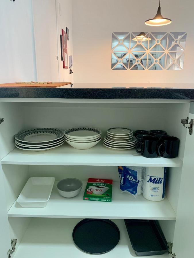 707- Apartamento Encantador, Amplo E Decorado, Quarto, Sala, Cozinha, Mobiliario Moderno, Cozinha Completa Com Utensilios , Excelente Vista Da Cidade E Localizacao Privelegiada No Bairro Bigorrilho Curitiba Eksteriør billede