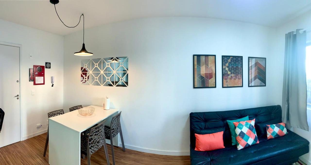 707- Apartamento Encantador, Amplo E Decorado, Quarto, Sala, Cozinha, Mobiliario Moderno, Cozinha Completa Com Utensilios , Excelente Vista Da Cidade E Localizacao Privelegiada No Bairro Bigorrilho Curitiba Eksteriør billede